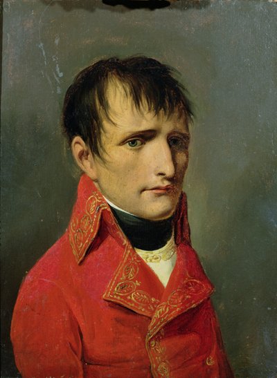 Napoleon Bonaparte (1769-1821) Eerste Consul door Louis Leopold Boilly